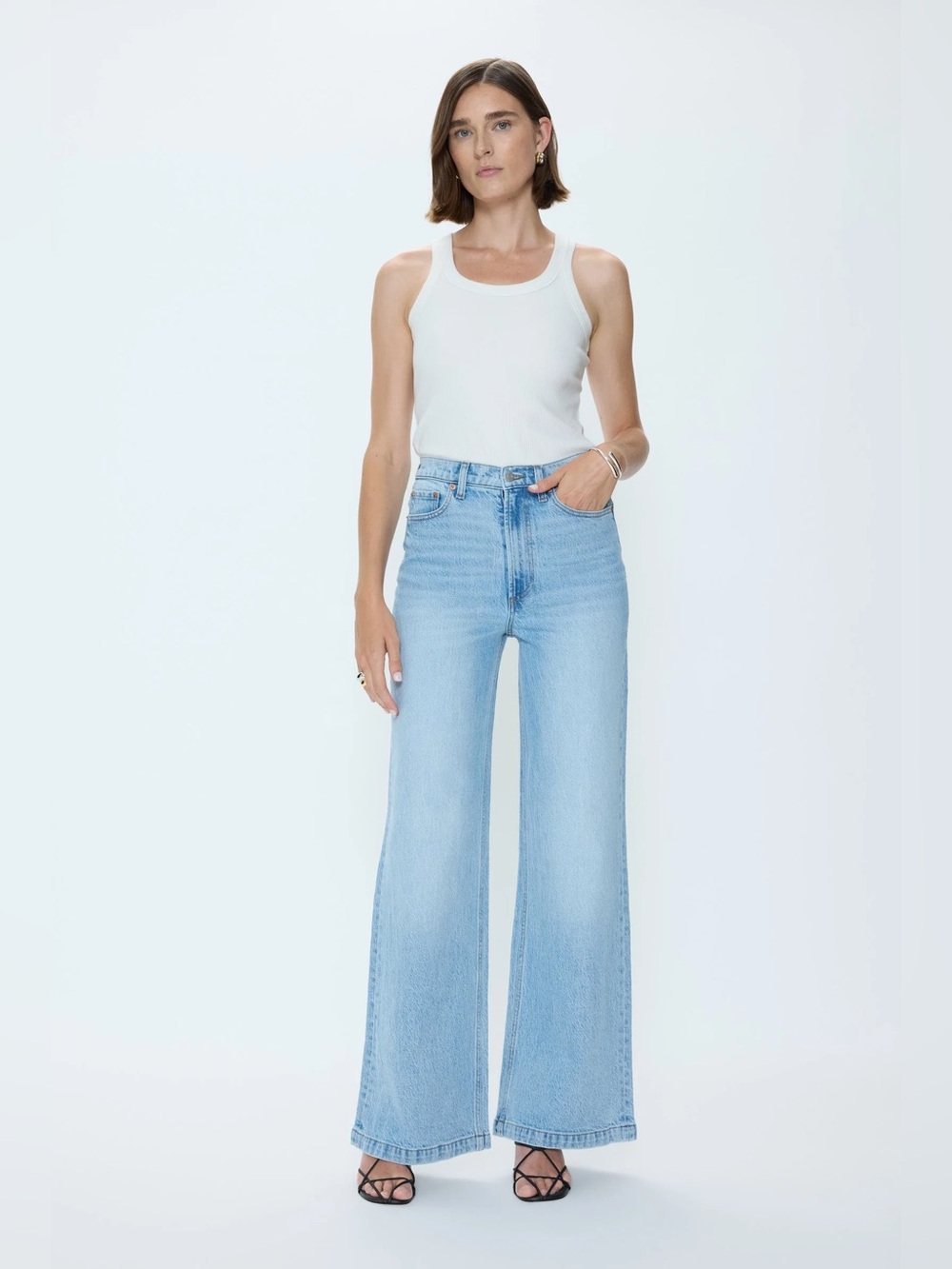 Pistola| ‘Lana’ Ultra High Rise Wide Leg Jeans (Perspective)